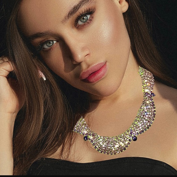 Sexy Chalcedony Earrings in Blue-Green Color SS & CZ Beautiful Women Collection - Picture 14 of 16